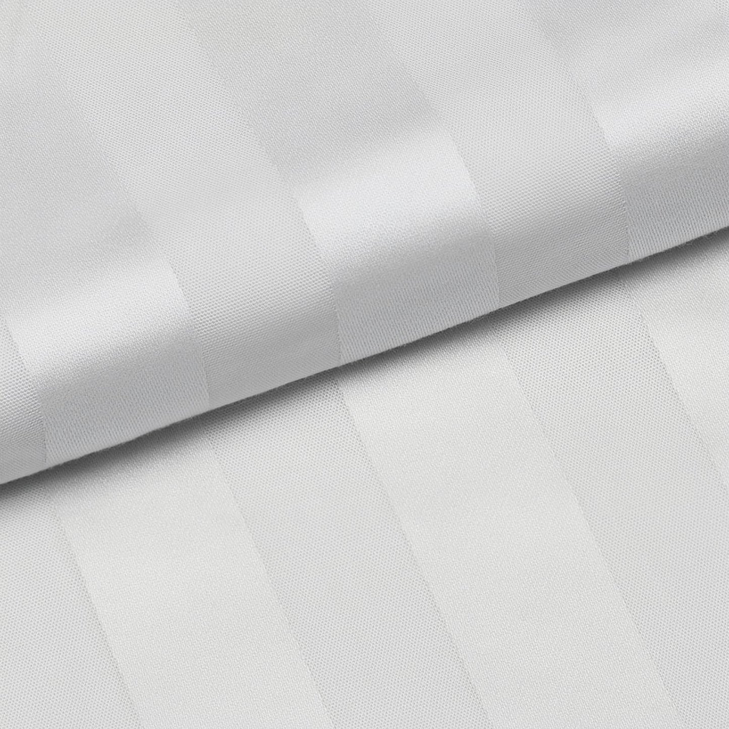 white stripes material of bedding set
