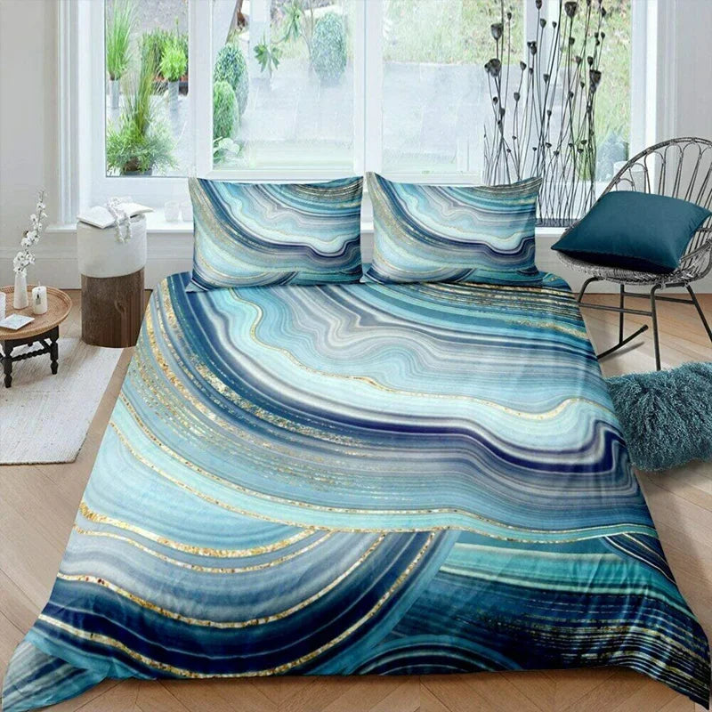 3D Modern Pattern Bedding Set