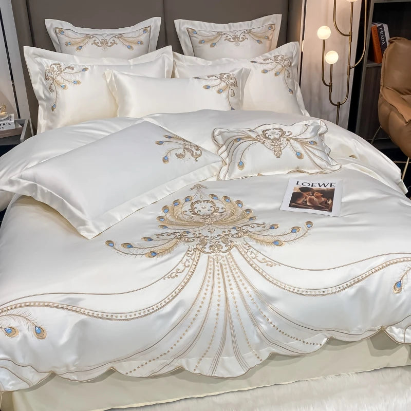 bedding set white
