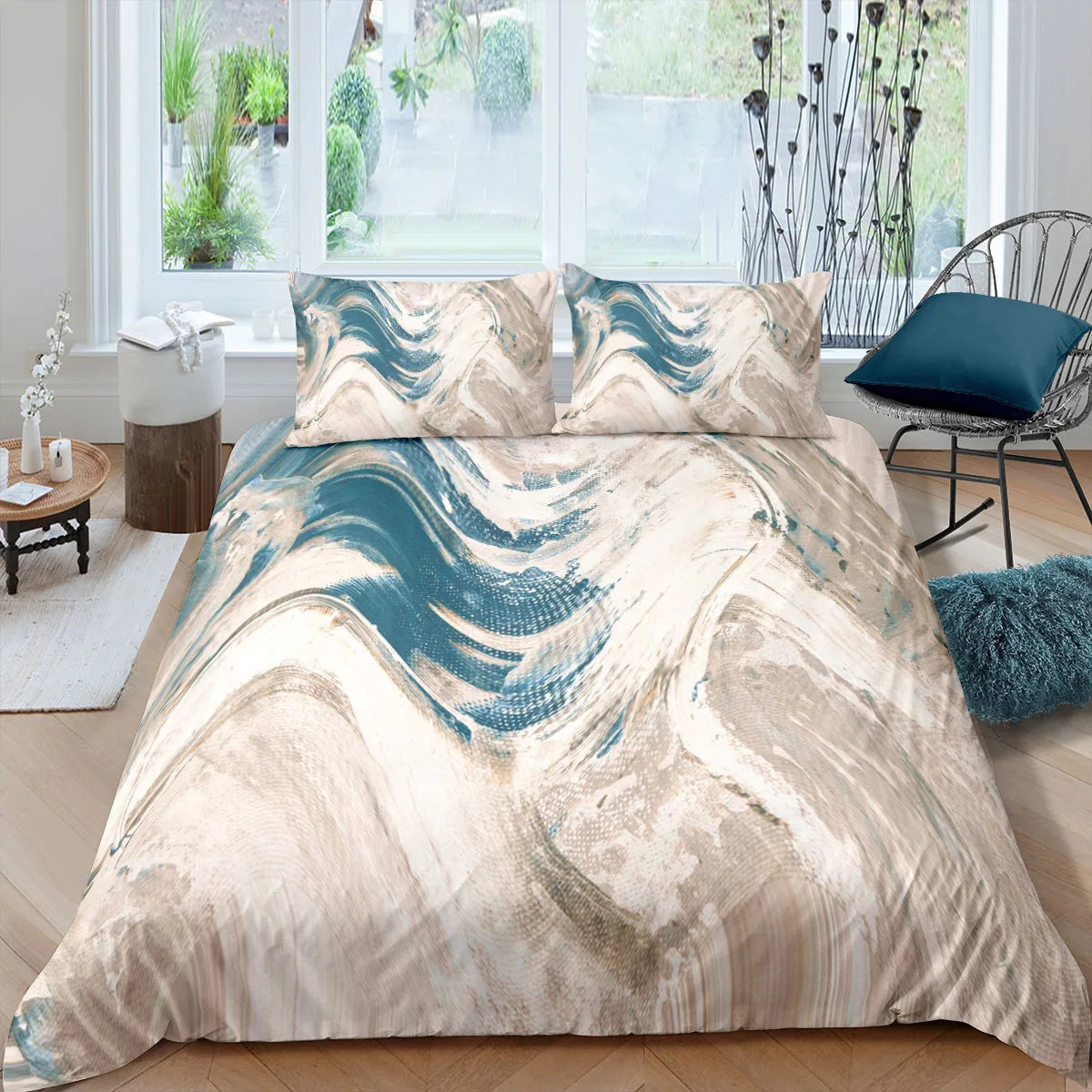 3D Modern Pattern Bedding Set