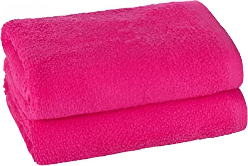 Pink beach towel 