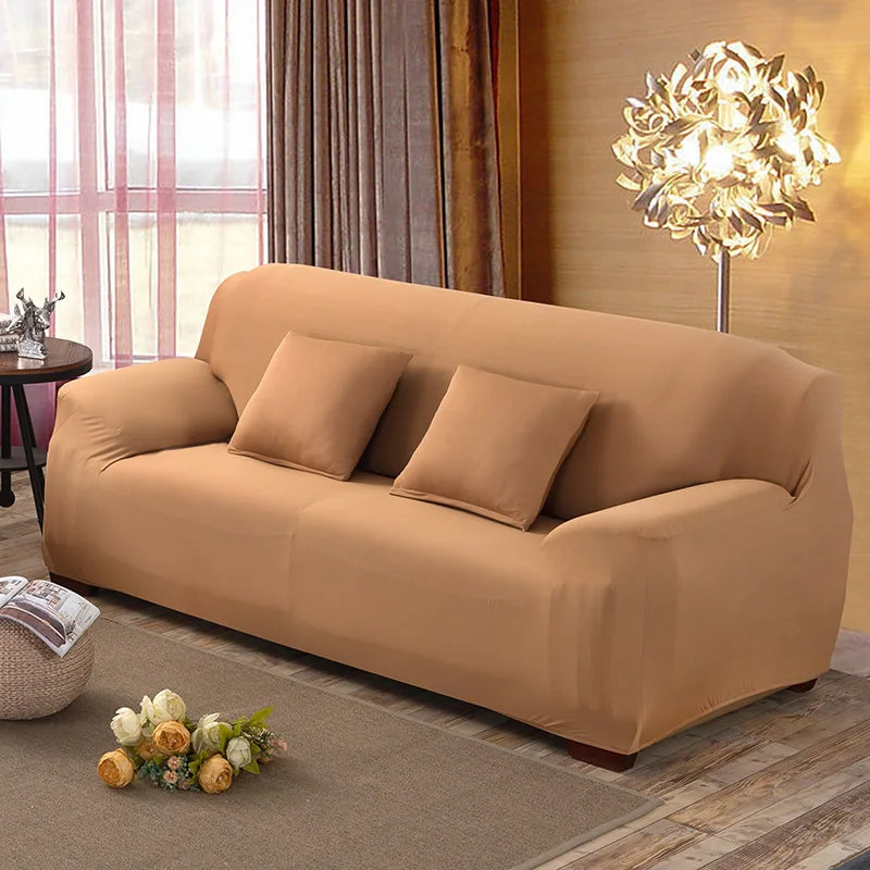sofa cover light brown