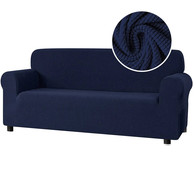 sofa cover blue