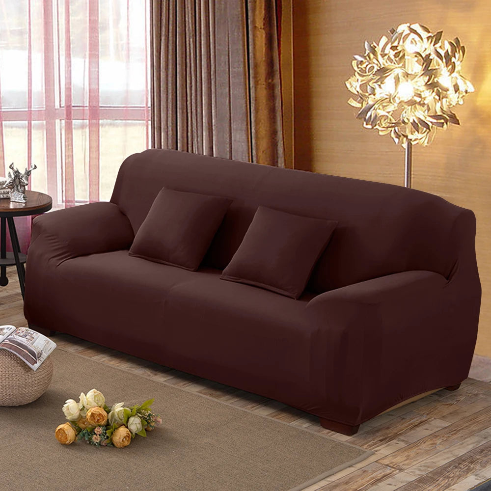 sofa cover brown