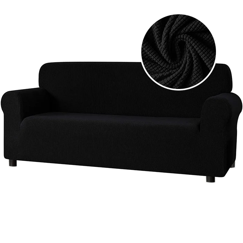 sofa cover black