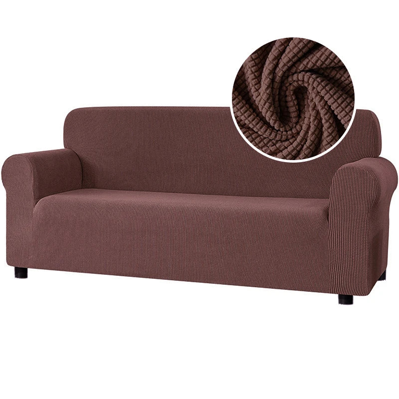 sofa cover brown