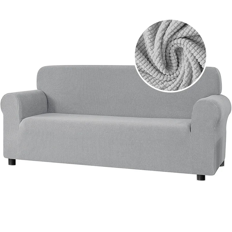 sofa cover light grey