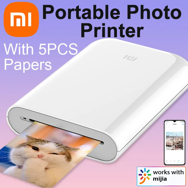 Mini Photo Printer