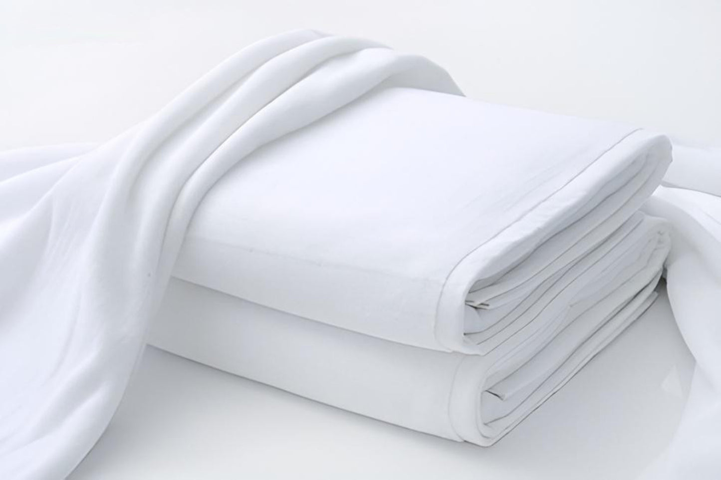cotton white towels set